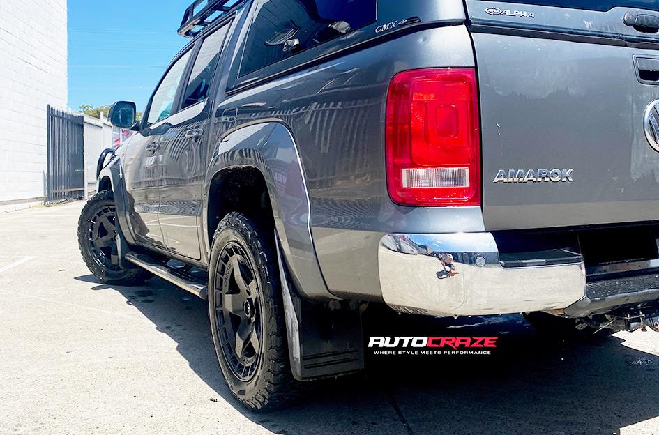 VOLKSWAGEN AMAROK BLOCK MATTE BLACK