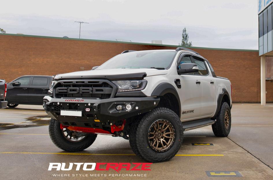 FORD RANGER REBEL MATTE BRONZE BLACK LIP