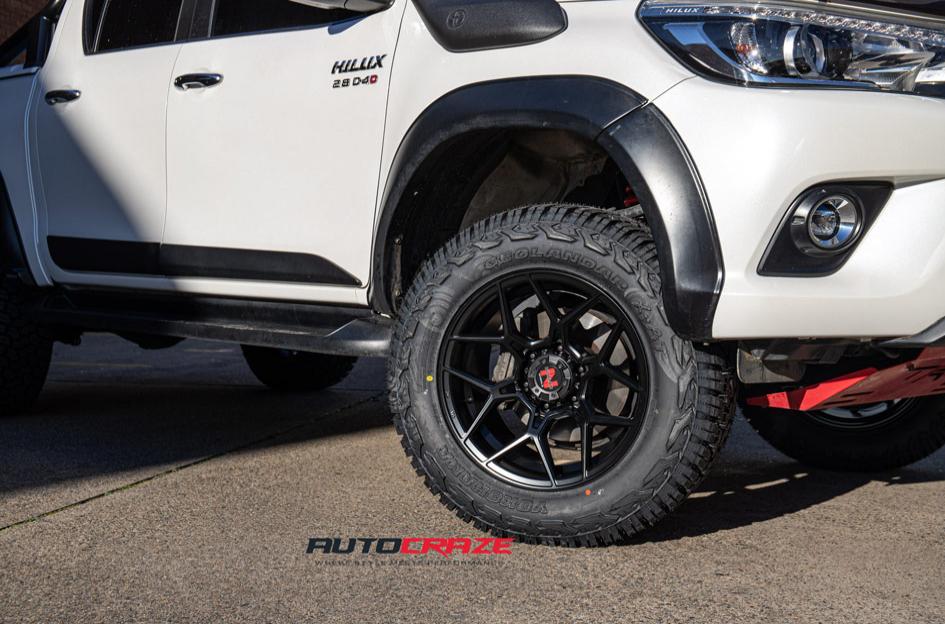 TOYOTA HILUX 4WD SABBATH MATTE BLACK