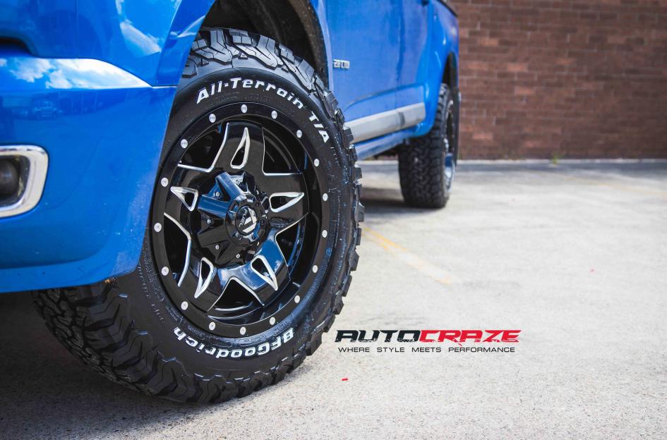 HOLDEN COLORADO FULL BLOWN GLOSS BLACK MILLED ACCENTS