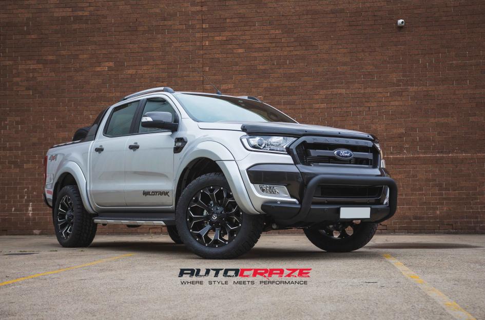 FORD RANGER ASSAULT GLOSS BLACK MILLED ACCENTS