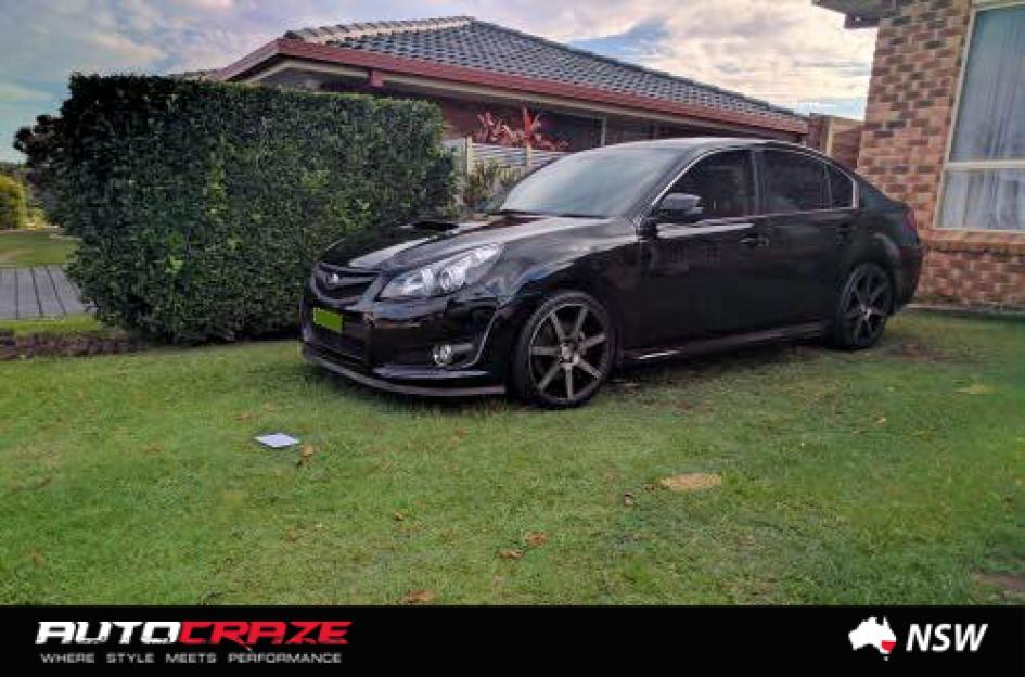 SUBARU LIBERTY VERONA MATTE BLACK TINTED FACE