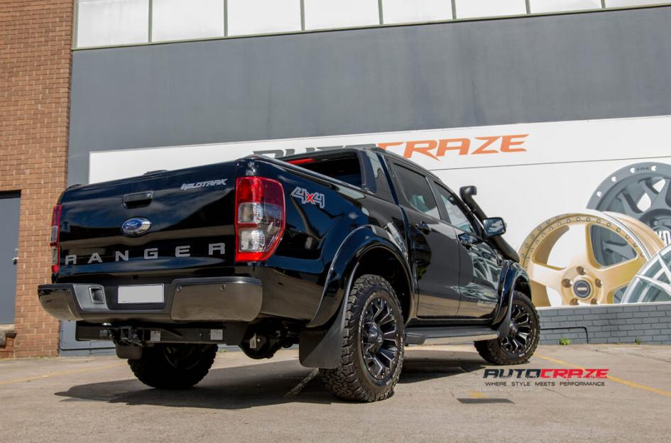 FORD RANGER ASSAULT GLOSS BLACK MILLED ACCENTS
