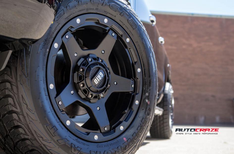 FORD RANGER GD04 MATTE BLACK
