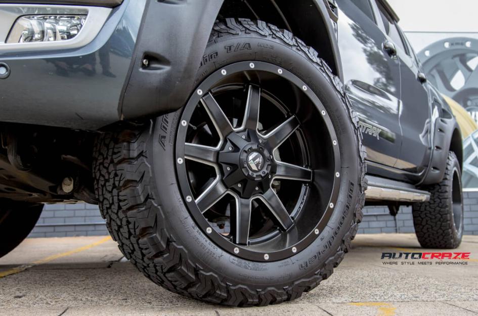 FORD RANGER MAVERICK GLOSS BLACK MILLED ACCENTS