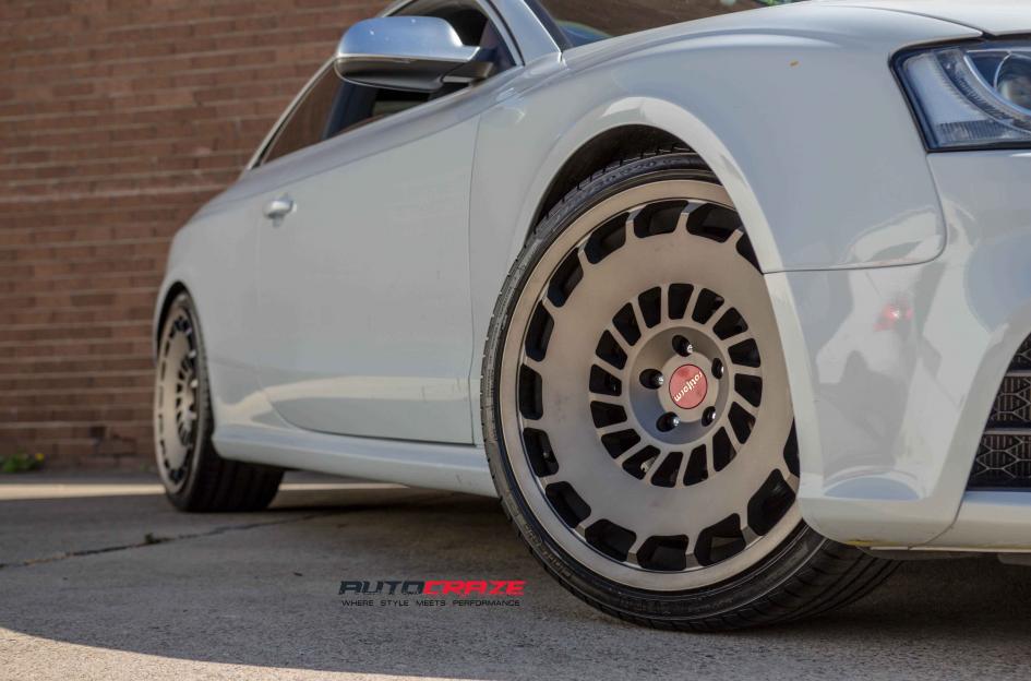 AUDI RS5 CCV MATTE BLACK TINTED FACE