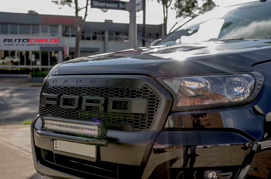 FORD RANGER BOOST GLOSS BLACK MILLED ACCENTS 3