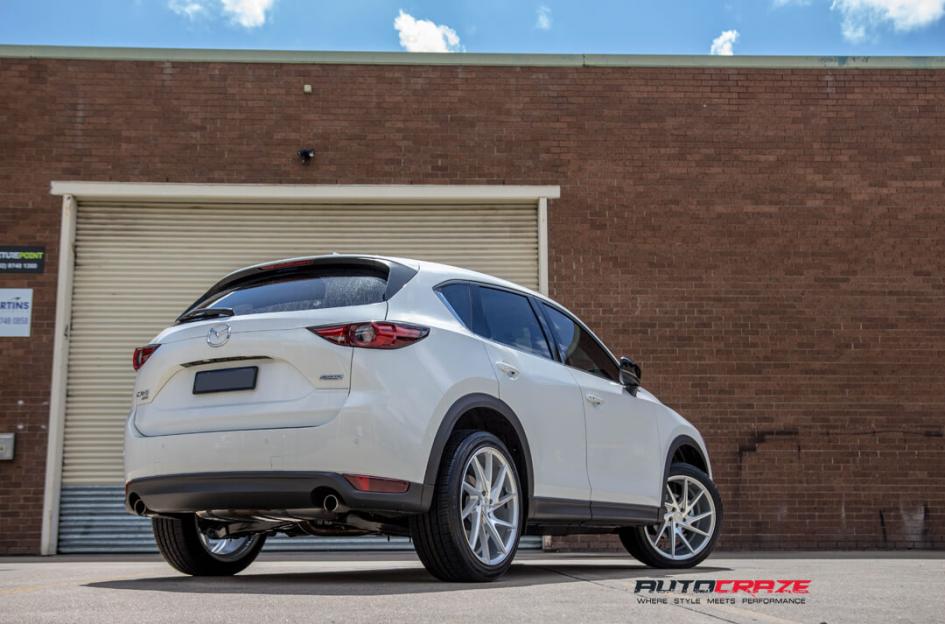 MAZDA CX5 INVERT SILVER MACHINED FACE