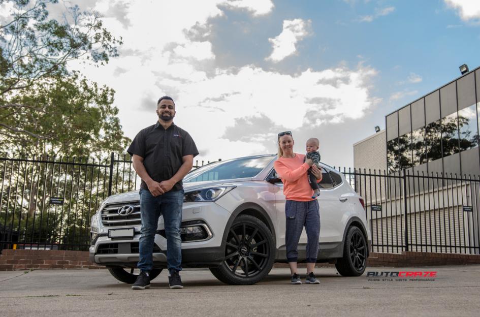 HYUNDAI SANTA FE CARBINE SATIN BLACK