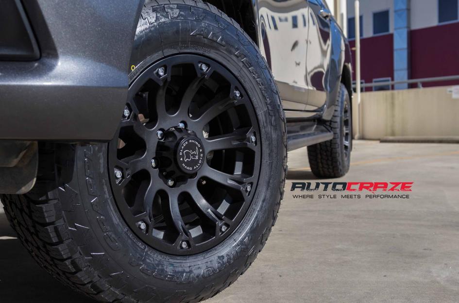 TOYOTA HILUX N80 4WD SIDEWINDER MATTE BLACK