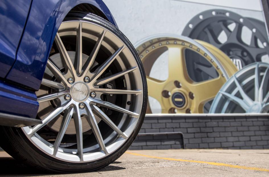 VOLKSWAGEN GOLF SF09 SILVER MACHINED
