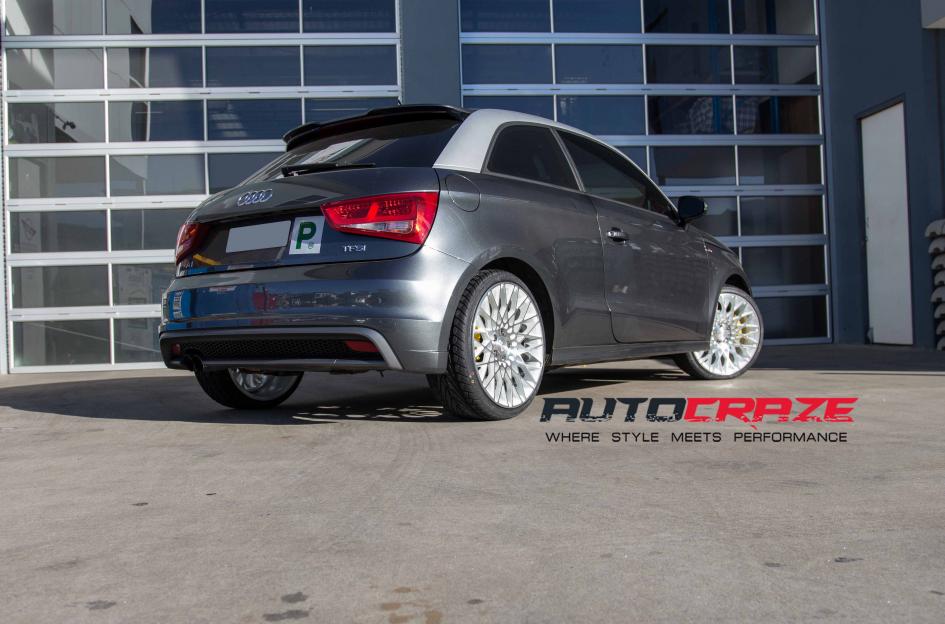 AUDI A1 CITRINE WHITE MACHINED FACE