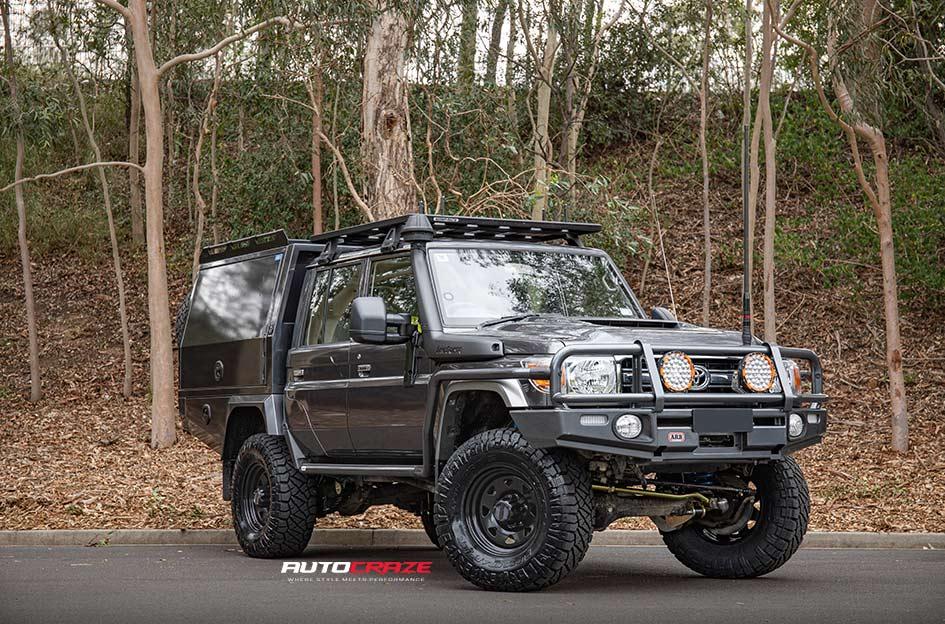 TOYOTA LANDCRUISER TERRA SATIN BLACK