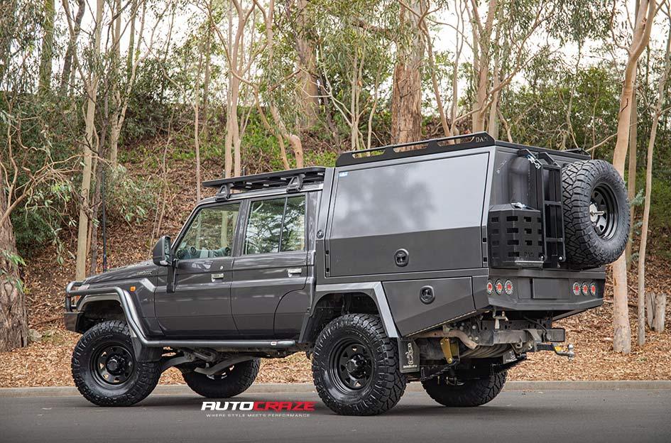TOYOTA LANDCRUISER TERRA SATIN BLACK
