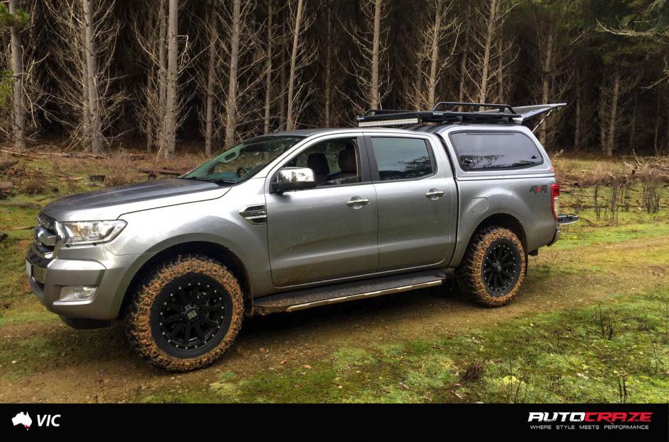 FORD RANGER HEIST SATIN BLACK