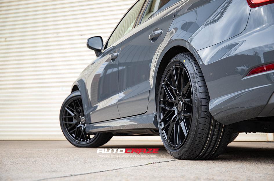 AUDI S3  2003 ONWARDS  HOCKENHEIM GLOSS BLACK