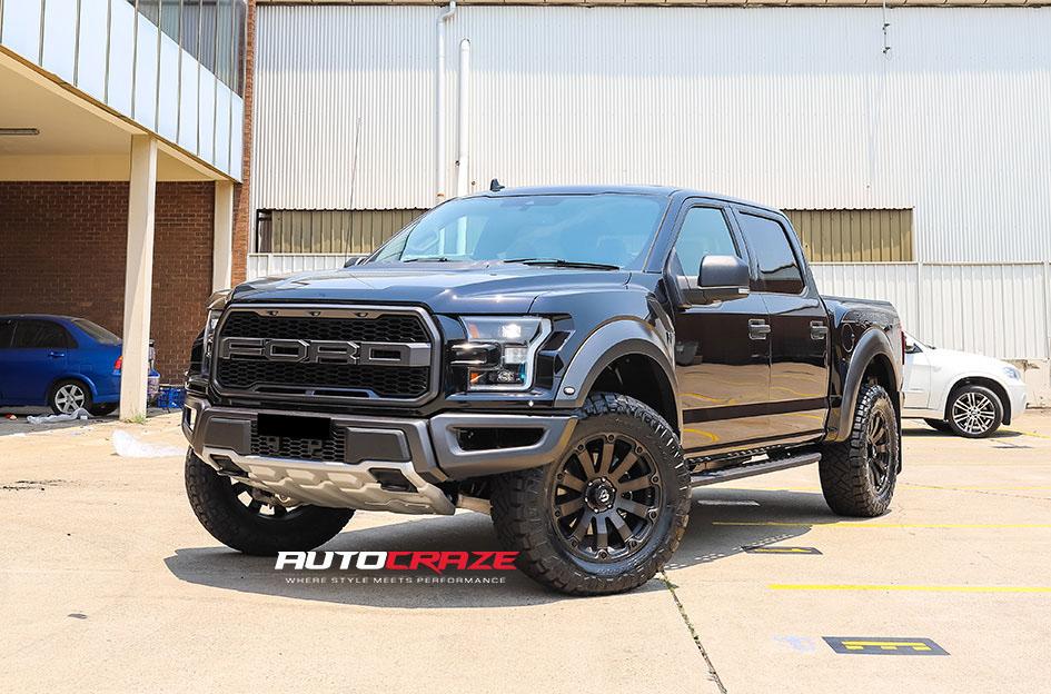 FORD F150 2004 ONWARDS DIESEL BLACK MACHINED WITH DARK TINT