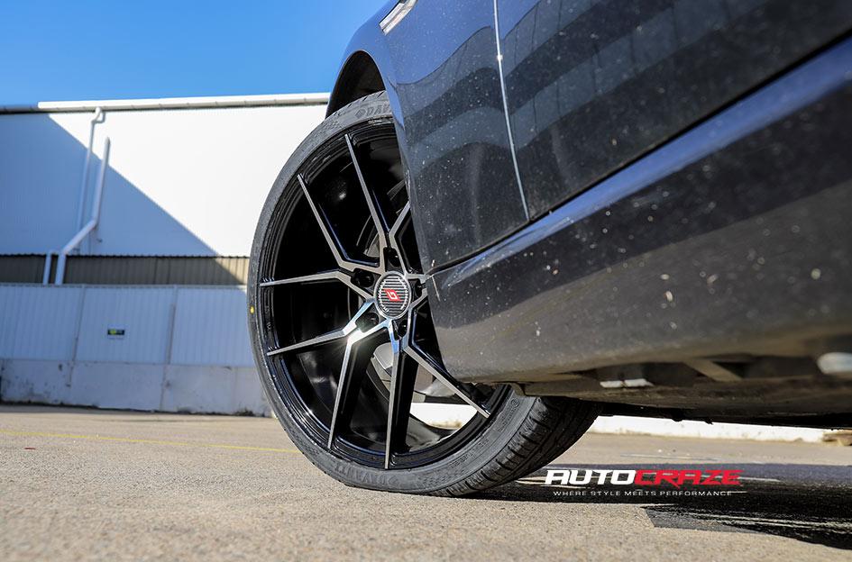 BMW 6 SERIES IFG39 BLACK MACHINED FACE