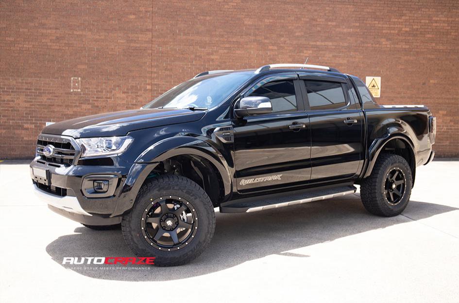 FORD RANGER PHILIDELPHIABLACK MATTE FRONT MILLED