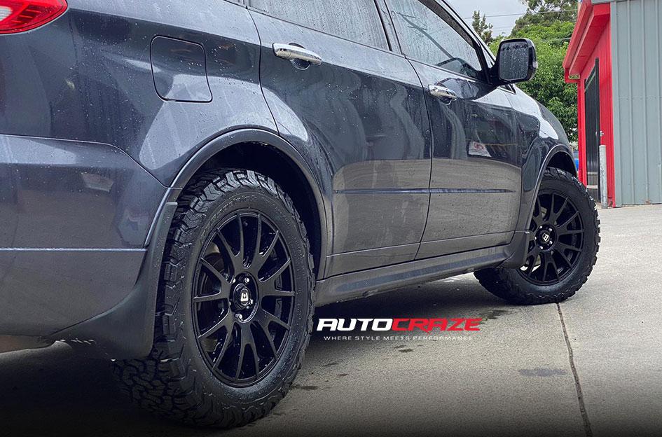 SUBARU TRIBECA MR118 MATTE BLACK