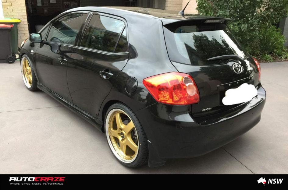TOYOTA COROLLA FR 1 GOLD POLISH LIP