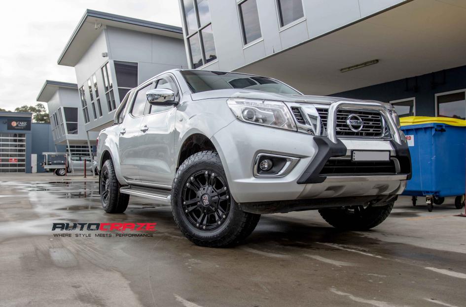 NISSAN NAVARA MONSTER XD 2 MATTE BLACK