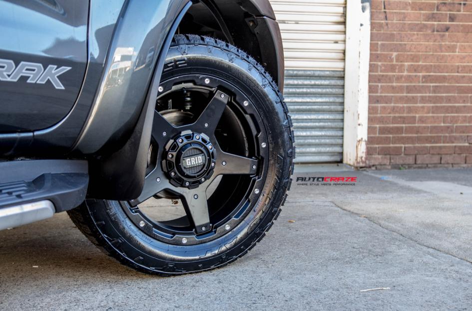 FORD RANGER GD04 MATTE BLACK
