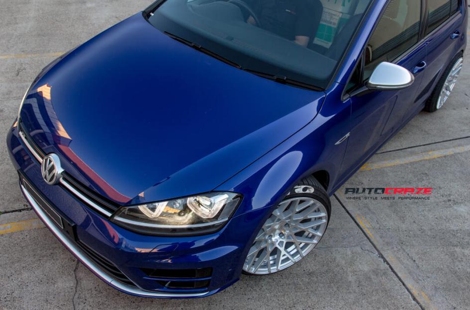 VOLKSWAGEN GOLF BLQ SILVER MACHINED