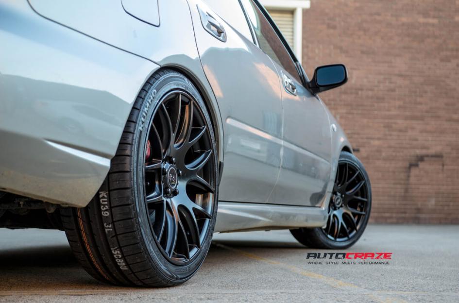 SUBARU WRX OX111 MATTE BLACK
