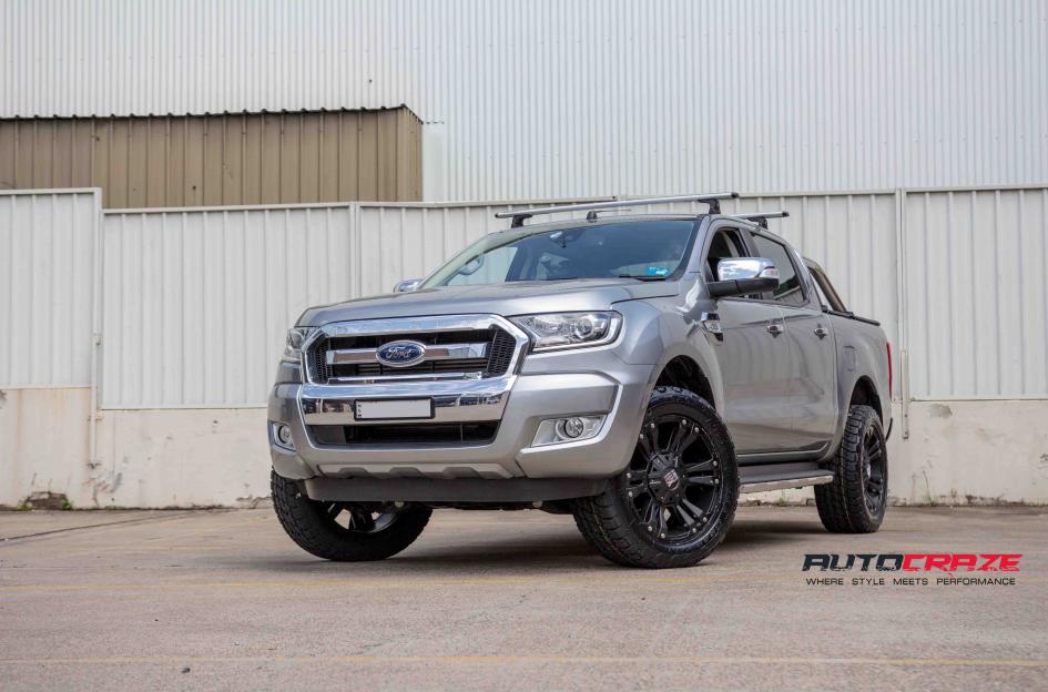 FORD RANGER MONSTER XD 2 MATTE BLACK 5