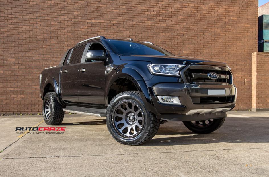 FORD-RANGER-VECTOR-MATTE-GUN-METAL