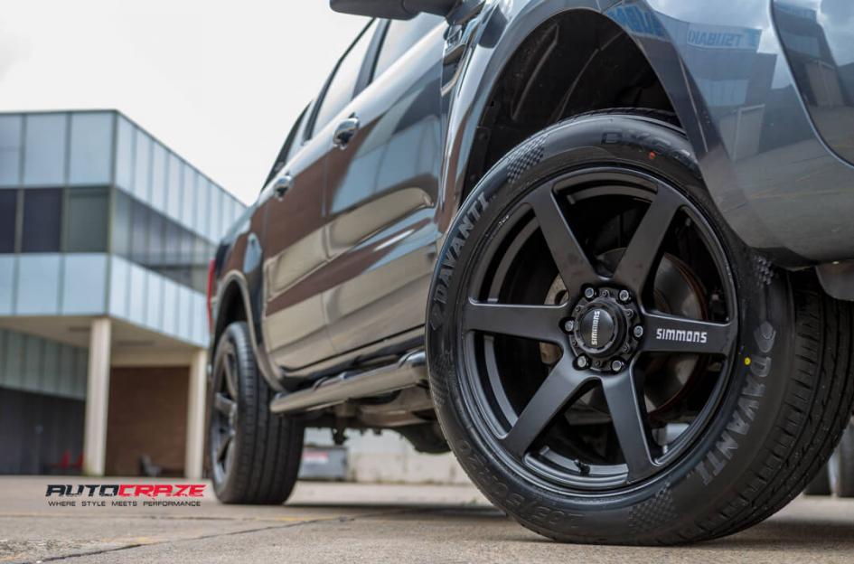 FORD RANGER S6 MATTE BLACK