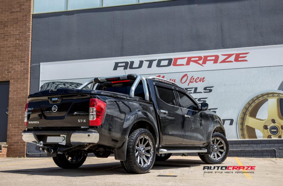 NISSAN NAVARA GD05 GRAPHITE WITH MILLED ACCENTS