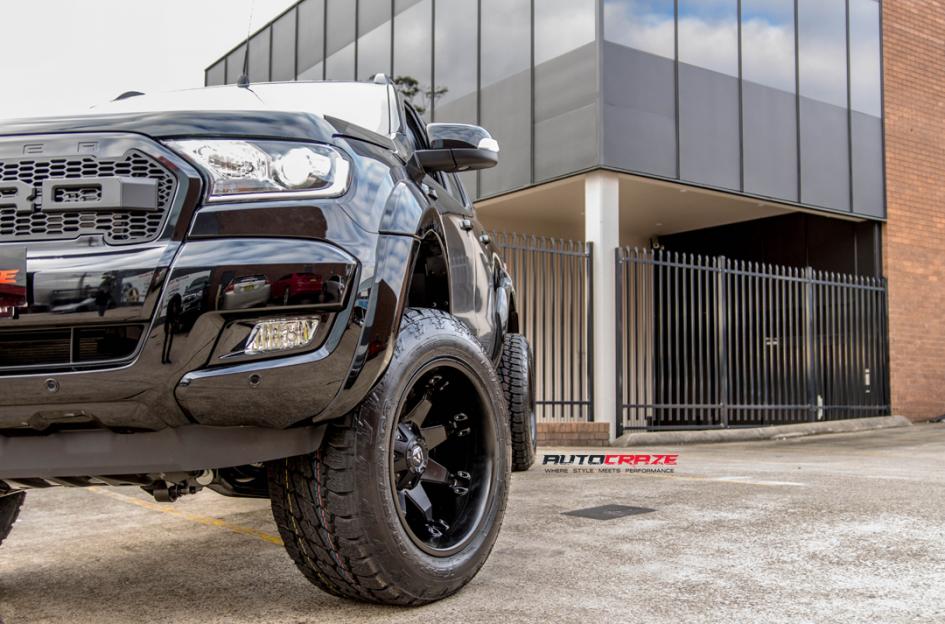 FORD RANGER OCTANE MATTE BLACK 4