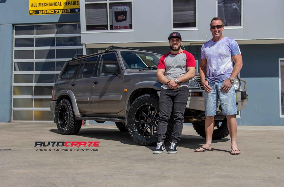 NISSAN PATROL MAVERICK GLOSS BLACK MILLED ACCENTS