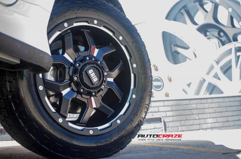 MITSUBISHI PAJERO SPORT GD07 MATTE BLACK MILLED