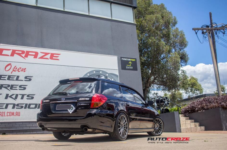 SUBARU LIBERTY SF05 SATIN GUN METAL