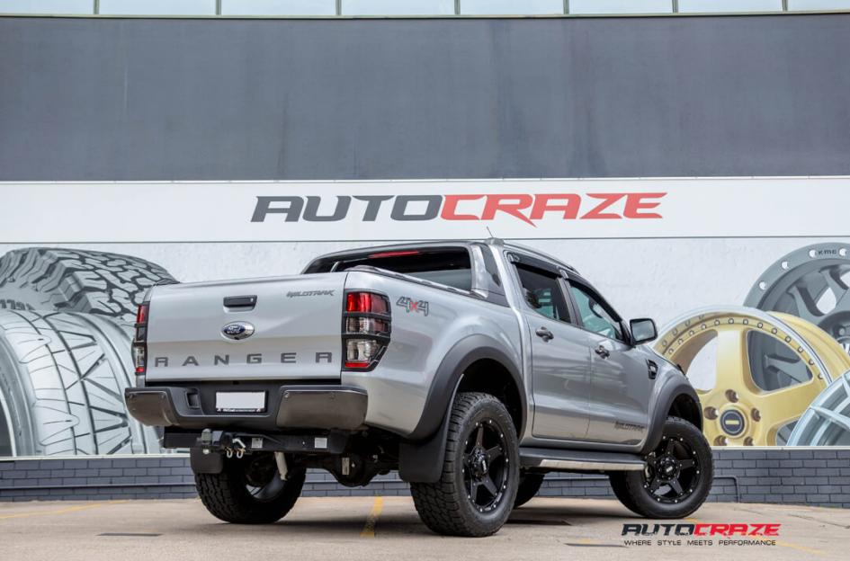 FORD RANGER GD04 MATTE BLACK