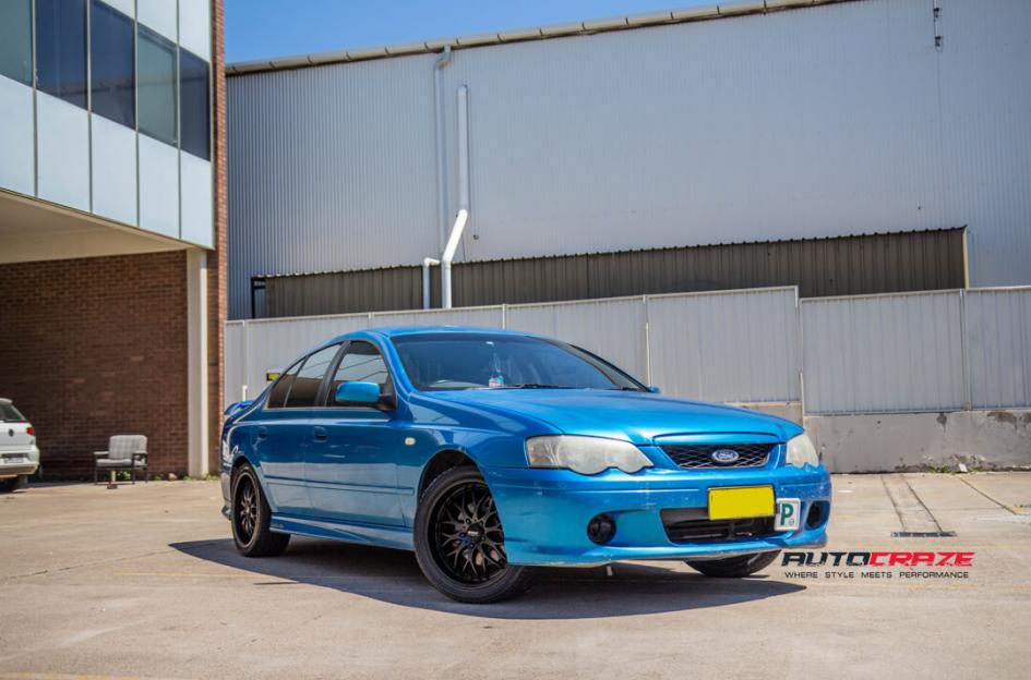 FORD FALCON CHEETAH SPORTS BLACK SUEDE