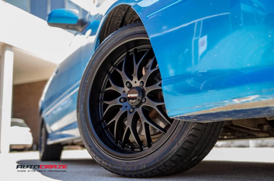 FORD FALCON CHEETAH SPORTS BLACK SUEDE