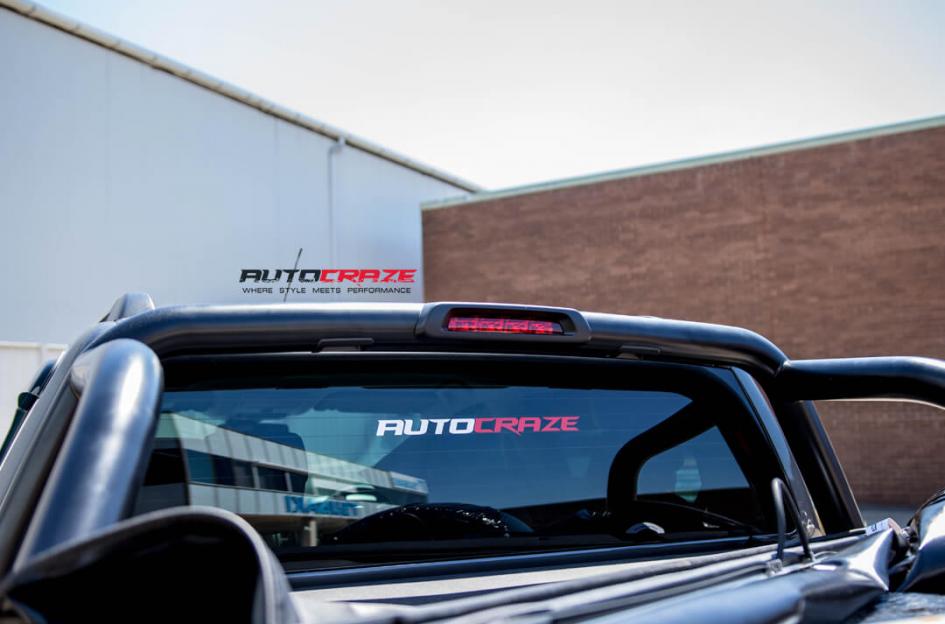 FORD RANGER GD05 MATTE BLACK MILLED ACCENTS