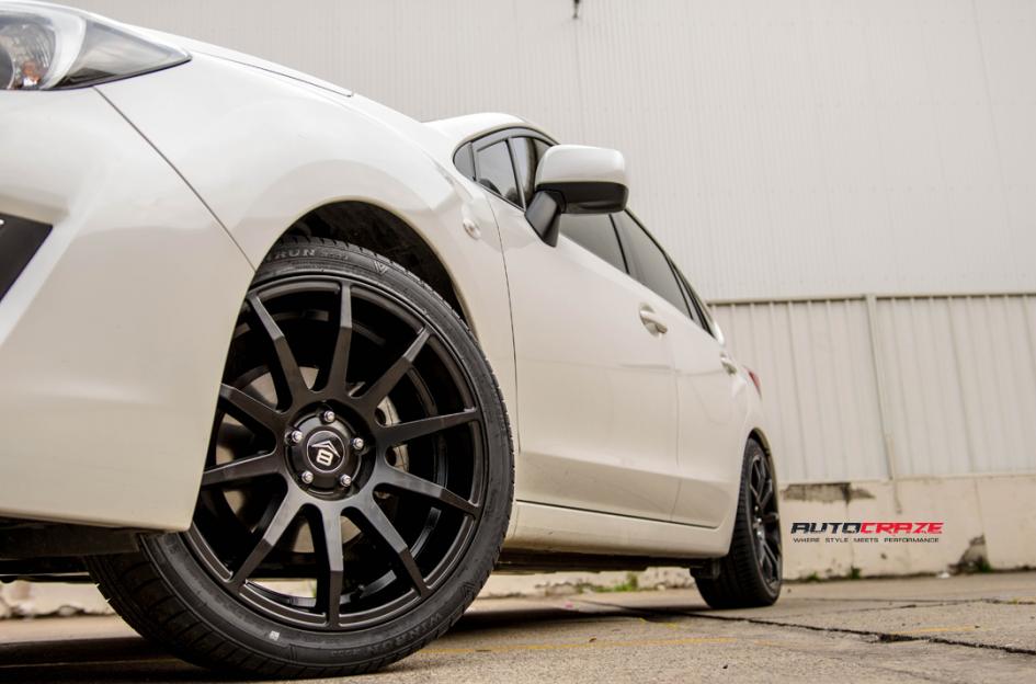 SUBARU IMPREZA PATRICK MATTE BLACK