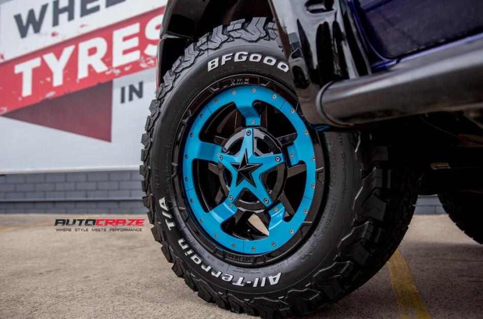 FORD RANGER ROCKSTAR XD 3 MATTE BLACK