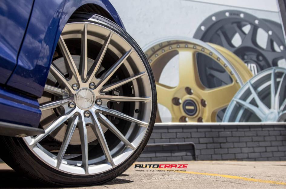 VOLKSWAGEN GOLF SF09 SILVER MACHINED