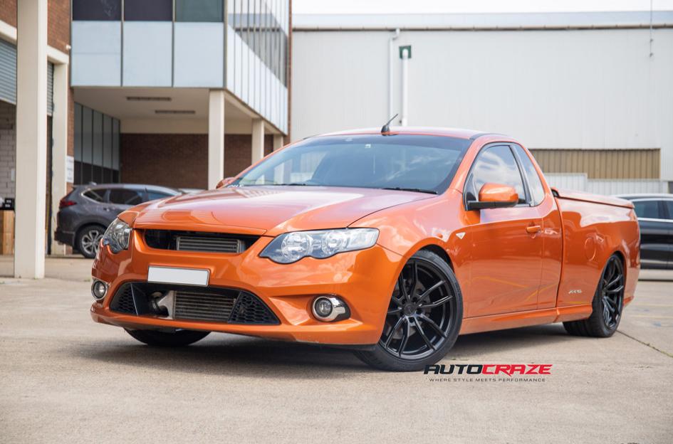 FORD FALCON XR6 FG SF11 SATIN BLACK