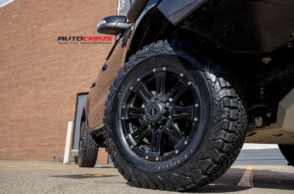 FORD RANGER RAPTOR SATIN BLACK