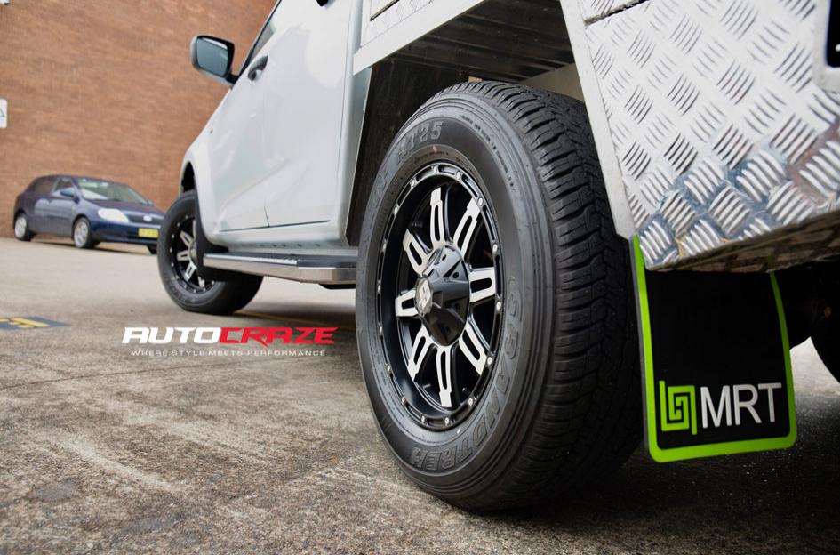 FORD RANGER RENEGADE V2 MACHINED FACE BLACK MATT