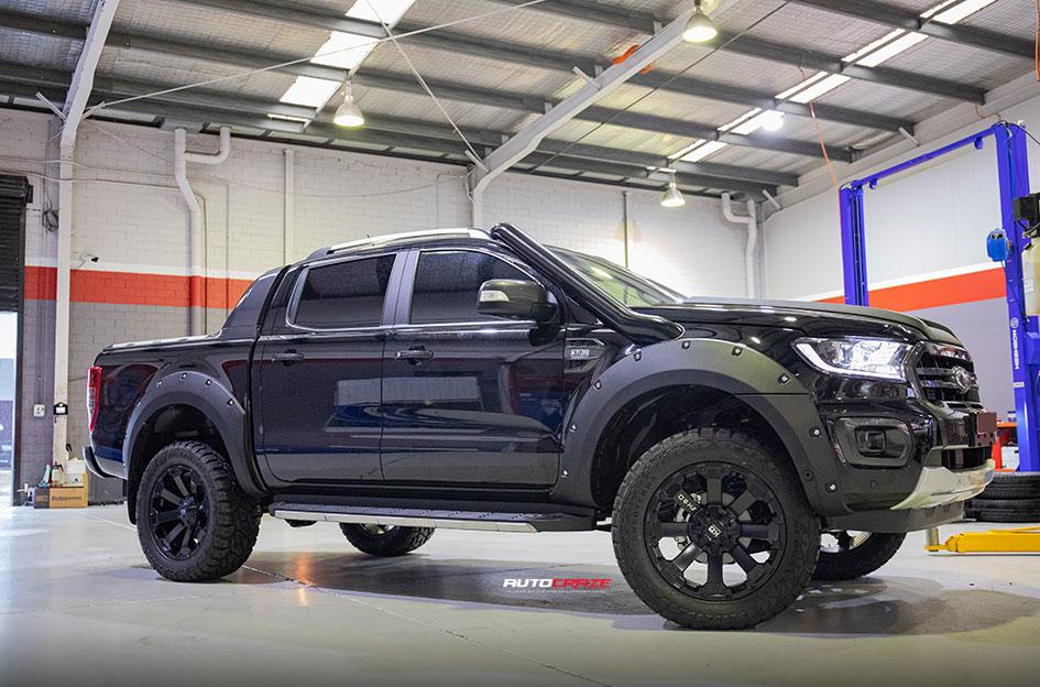 FORD RANGER AMBUSH MATTE BLACK