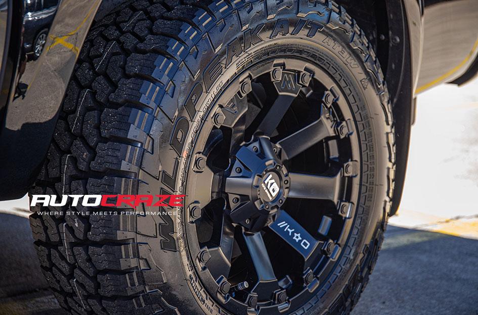 FORD RANGER AMBUSH MATTE BLACK