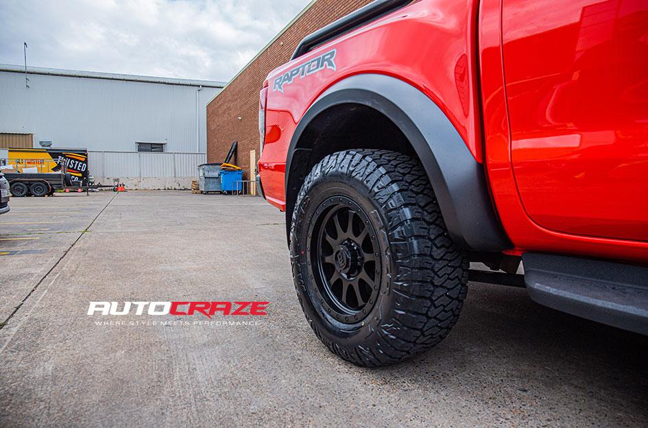 FORD RANGER RAPTOR HURRICANE SATIN BLACK
